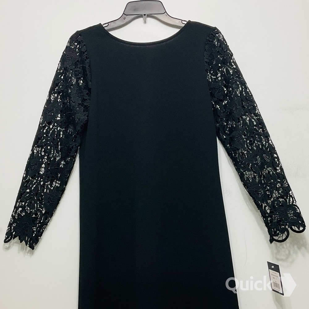 sz 8 - New Marina Eyelet Sleeve Shift Dress